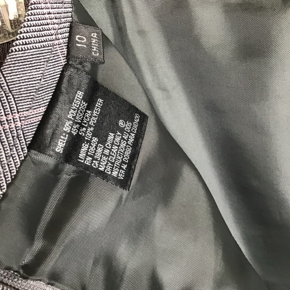 Isabella De Marco plaid Skirt w/Pleated Hem. Sz 10 - Picture 6 of 8